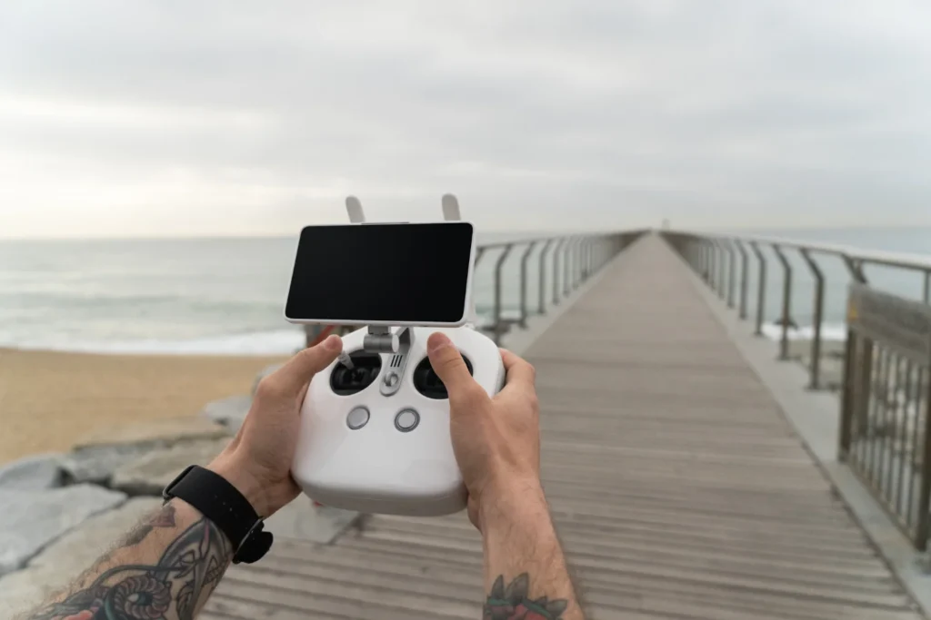 Editing aerial footage into finished drone photography deliverables